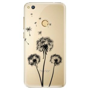 Plastové puzdro iSaprio - Three Dandelions - black - Huawei Honor 8 Lite vyobraziť