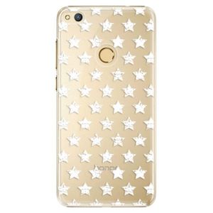 Plastové puzdro iSaprio - Stars Pattern - white - Huawei Honor 8 Lite vyobraziť