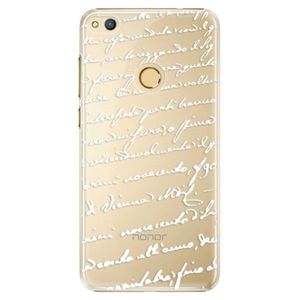 Plastové puzdro iSaprio - Handwriting 01 - white - Huawei Honor 8 Lite vyobraziť