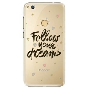 Plastové puzdro iSaprio - Follow Your Dreams - black - Huawei Honor 8 Lite vyobraziť
