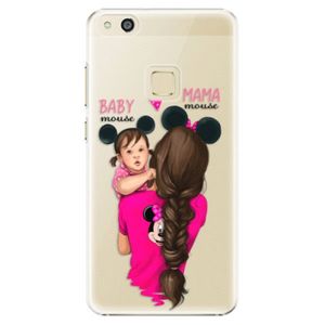 Plastové puzdro iSaprio - Mama Mouse Brunette and Girl - Huawei P10 Lite vyobraziť