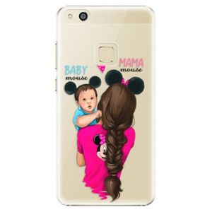 Plastové puzdro iSaprio - Mama Mouse Brunette and Boy - Huawei P10 Lite vyobraziť