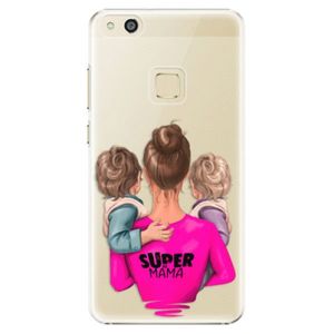 Plastové puzdro iSaprio - Super Mama - Two Boys - Huawei P10 Lite vyobraziť