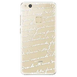 Plastové puzdro iSaprio - Handwriting 01 - white - Huawei P10 Lite vyobraziť