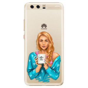 Plastové puzdro iSaprio - Coffe Now - Redhead - Huawei P10 vyobraziť