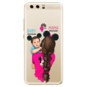 Plastové puzdro iSaprio - Mama Mouse Brunette and Boy - Huawei P10 vyobraziť