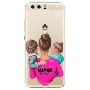 Plastové puzdro iSaprio - Super Mama - Boy and Girl - Huawei P10 vyobraziť