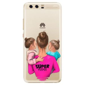 Plastové puzdro iSaprio - Super Mama - Two Girls - Huawei P10 vyobraziť