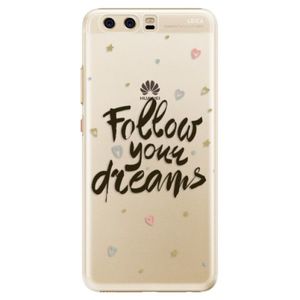 Plastové puzdro iSaprio - Follow Your Dreams - black - Huawei P10 vyobraziť