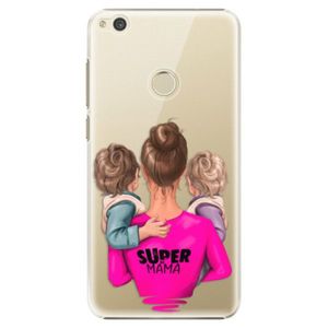 Plastové puzdro iSaprio - Super Mama - Two Boys - Huawei P9 Lite 2017 vyobraziť