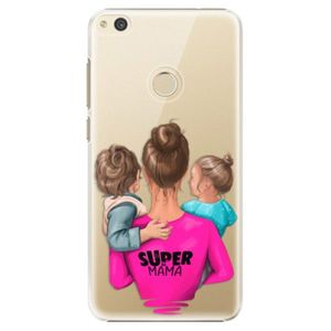 Plastové puzdro iSaprio - Super Mama - Boy and Girl - Huawei P8 Lite 2017 vyobraziť