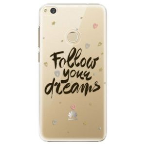 Plastové puzdro iSaprio - Follow Your Dreams - black - Huawei P8 Lite 2017 vyobraziť