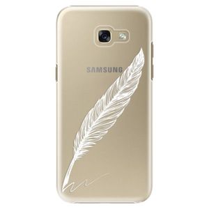 Plastové puzdro iSaprio - Writing By Feather - white - Samsung Galaxy A5 2017 vyobraziť