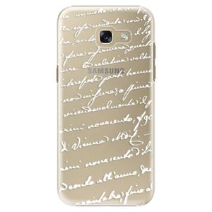 Plastové puzdro iSaprio - Handwriting 01 - white - Samsung Galaxy A5 2017 vyobraziť