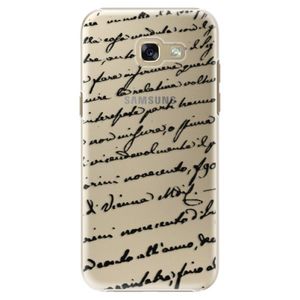 Plastové puzdro iSaprio - Handwriting 01 - black - Samsung Galaxy A5 2017 vyobraziť