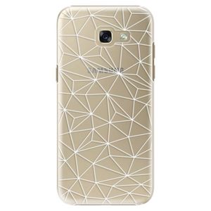 Plastové puzdro iSaprio - Abstract Triangles 03 - white - Samsung Galaxy A5 2017 vyobraziť