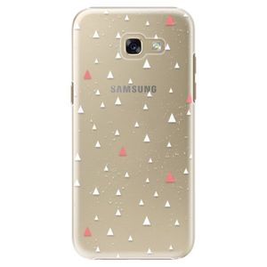 Plastové puzdro iSaprio - Abstract Triangles 02 - white - Samsung Galaxy A5 2017 vyobraziť