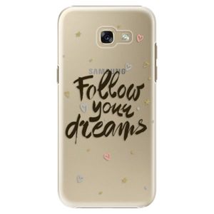 Plastové puzdro iSaprio - Follow Your Dreams - black - Samsung Galaxy A5 2017 vyobraziť