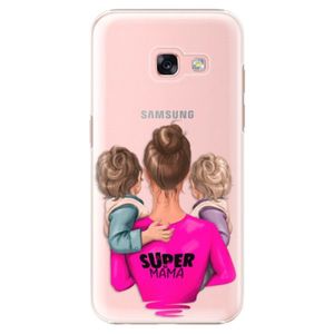 Plastové puzdro iSaprio - Super Mama - Two Boys - Samsung Galaxy A3 2017 vyobraziť