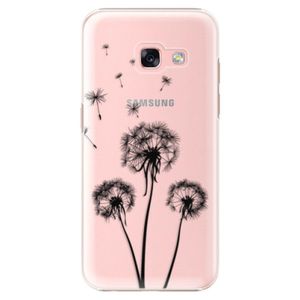 Plastové puzdro iSaprio - Three Dandelions - black - Samsung Galaxy A3 2017 vyobraziť