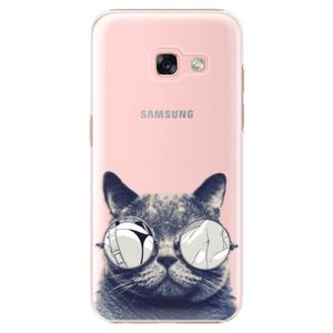 Plastové puzdro iSaprio - Crazy Cat 01 - Samsung Galaxy A3 2017 vyobraziť