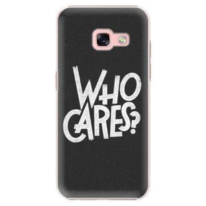 Plastové puzdro iSaprio - Who Cares - Samsung Galaxy A3 2017 vyobraziť