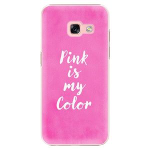 Plastové puzdro iSaprio - Pink is my color - Samsung Galaxy A3 2017 vyobraziť
