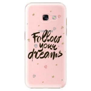 Plastové puzdro iSaprio - Follow Your Dreams - black - Samsung Galaxy A3 2017 vyobraziť