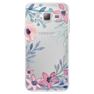 Plastové puzdro iSaprio - Leaves and Flowers - Samsung Galaxy J3 vyobraziť