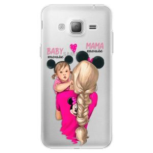 Plastové puzdro iSaprio - Mama Mouse Blond and Girl - Samsung Galaxy J3 vyobraziť