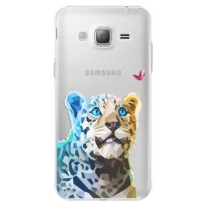 Plastové puzdro iSaprio - Leopard With Butterfly - Samsung Galaxy J3 vyobraziť