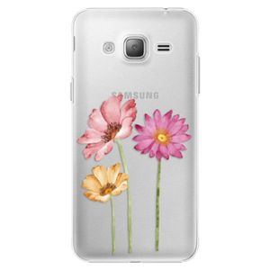 Plastové puzdro iSaprio - Three Flowers - Samsung Galaxy J3 vyobraziť