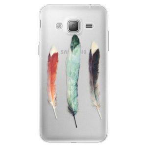 Plastové puzdro iSaprio - Three Feathers - Samsung Galaxy J3 vyobraziť
