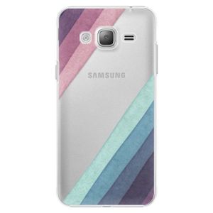 Plastové puzdro iSaprio - Glitter Stripes 01 - Samsung Galaxy J3 vyobraziť