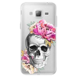 Plastové puzdro iSaprio - Pretty Skull - Samsung Galaxy J3 vyobraziť
