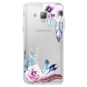 Plastové puzdro iSaprio - Flower Pattern 04 - Samsung Galaxy J3 vyobraziť