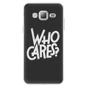 Plastové puzdro iSaprio - Who Cares - Samsung Galaxy J3 vyobraziť
