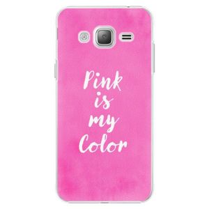 Plastové puzdro iSaprio - Pink is my color - Samsung Galaxy J3 vyobraziť