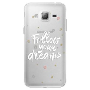 Plastové puzdro iSaprio - Follow Your Dreams - white - Samsung Galaxy J3 vyobraziť