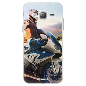 Plastové puzdro iSaprio - Motorcycle 10 - Samsung Galaxy J3 vyobraziť