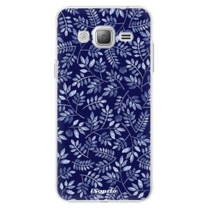 Plastové puzdro iSaprio - Blue Leaves 05 - Samsung Galaxy J3 vyobraziť