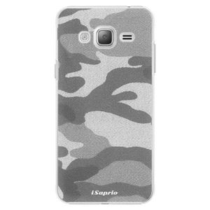 Plastové puzdro iSaprio - Gray Camuflage 02 - Samsung Galaxy J3 vyobraziť