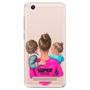 Plastové puzdro iSaprio - Super Mama - Boy and Girl - Xiaomi Redmi 4A vyobraziť