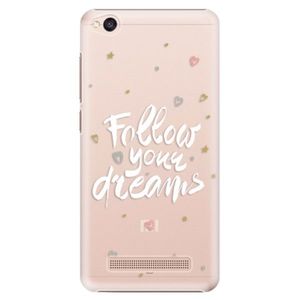 Plastové puzdro iSaprio - Follow Your Dreams - white - Xiaomi Redmi 4A vyobraziť