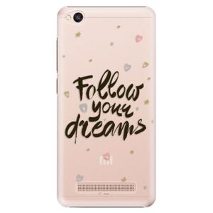 Plastové puzdro iSaprio - Follow Your Dreams - black - Xiaomi Redmi 4A vyobraziť