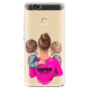 Plastové puzdro iSaprio - Super Mama - Two Boys - Huawei Nova vyobraziť