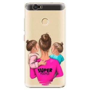 Plastové puzdro iSaprio - Super Mama - Two Girls - Huawei Nova vyobraziť