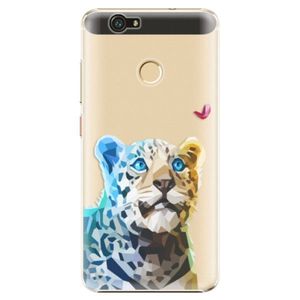 Plastové puzdro iSaprio - Leopard With Butterfly - Huawei Nova vyobraziť