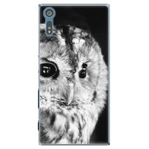 Plastové puzdro iSaprio - BW Owl - Sony Xperia XZ vyobraziť