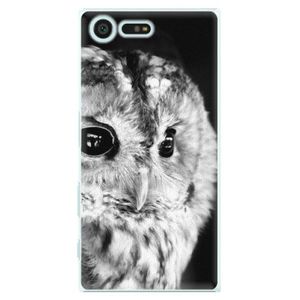 Plastové puzdro iSaprio - BW Owl - Sony Xperia X Compact vyobraziť